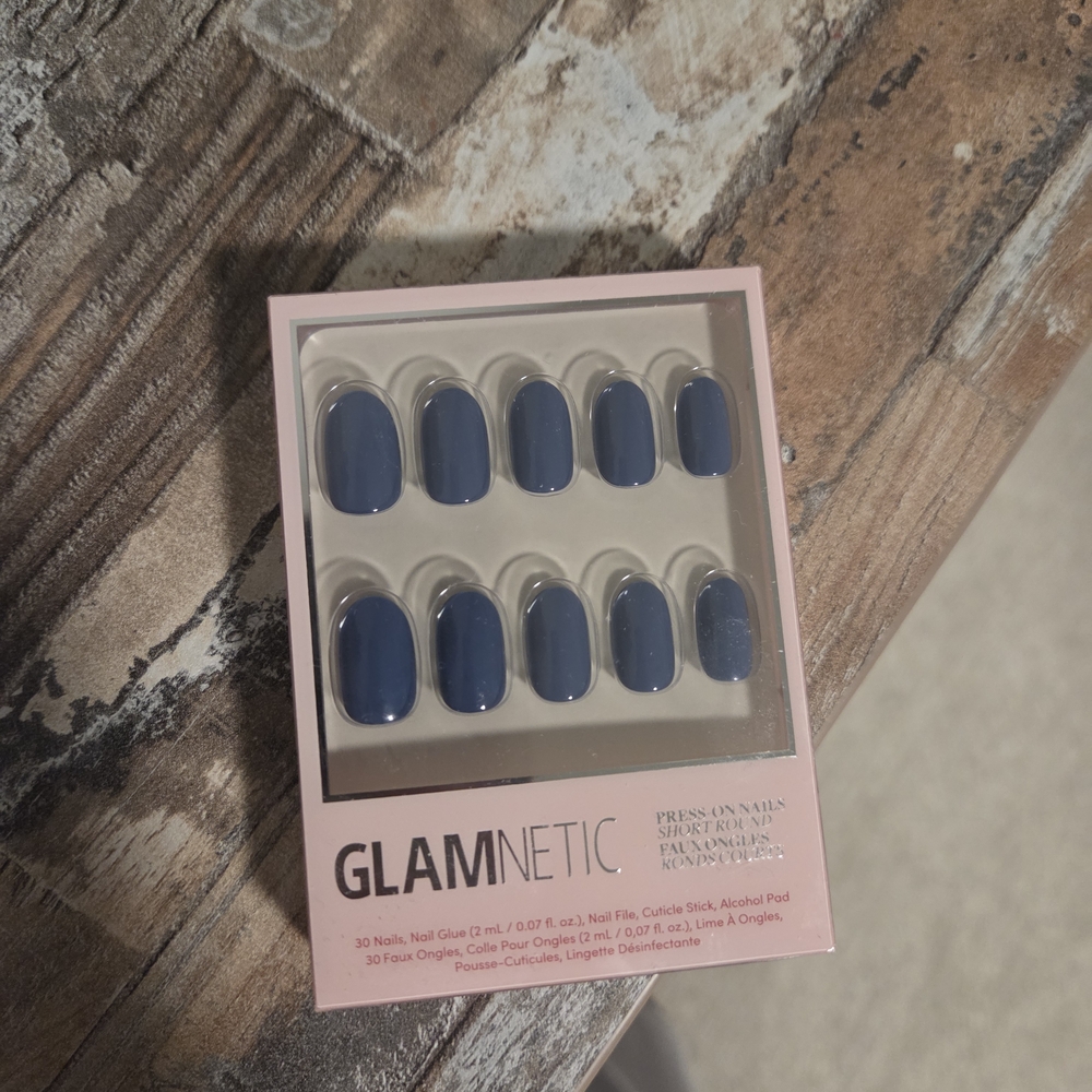 Glamnetic Blue Press-On Nails